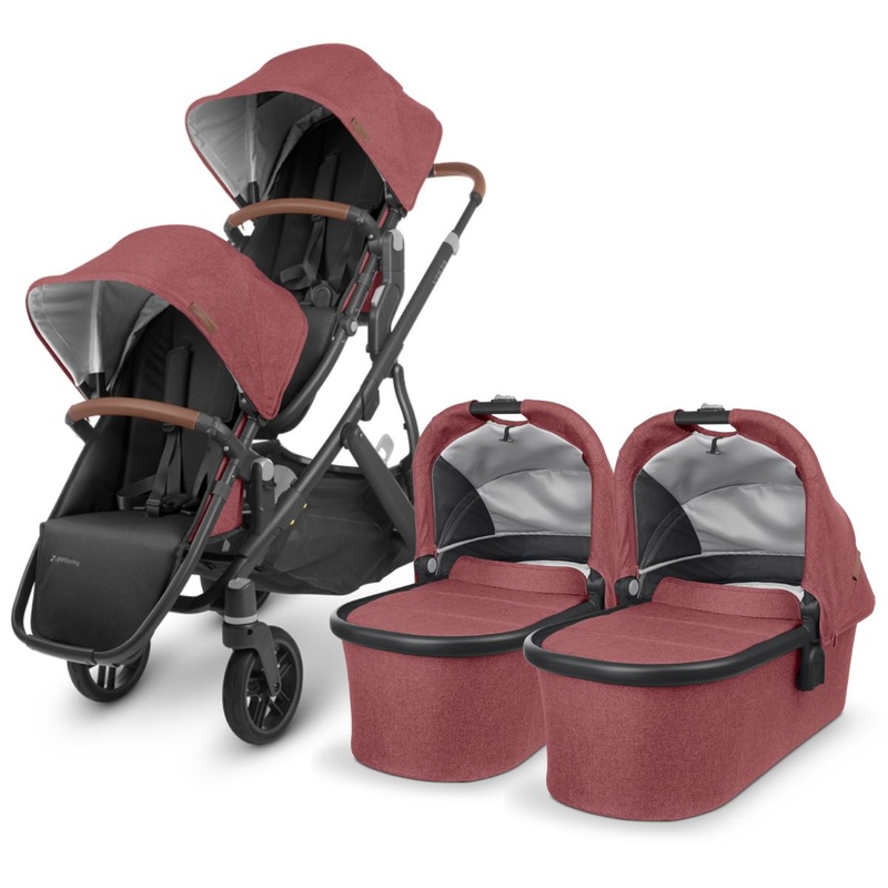 UPPAbaby VISTA V2 Twin Double Stroller Bundle – Lucy