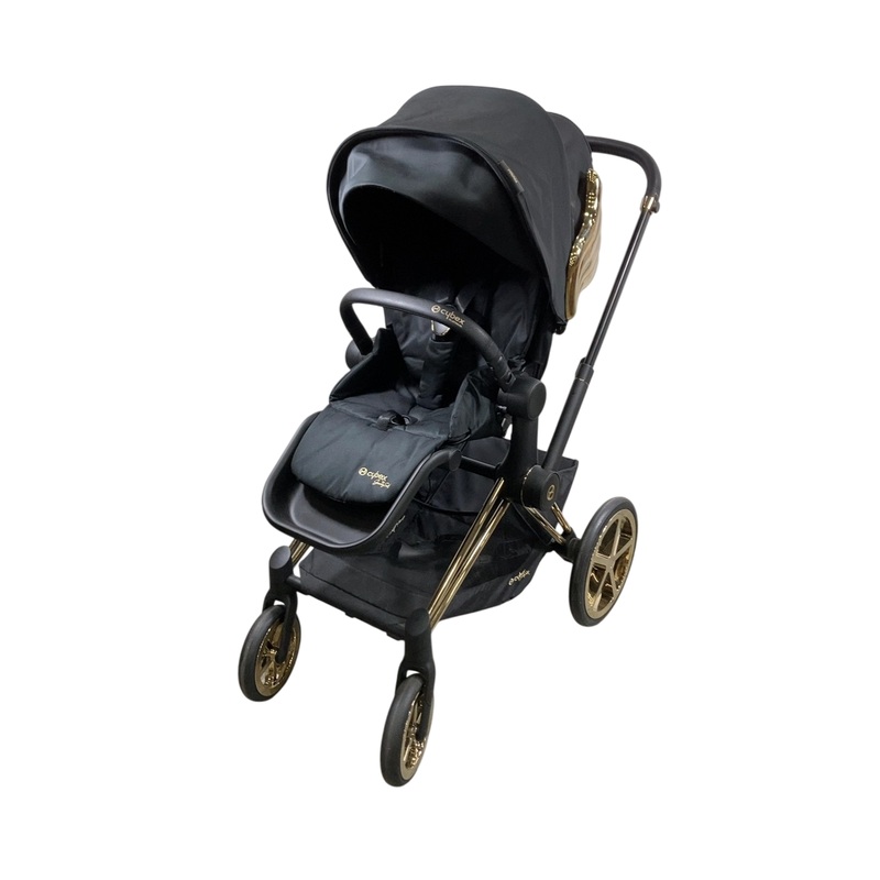 Cybex PRIAM Stroller, 2023, Wings By Jeremy Scott, Gold