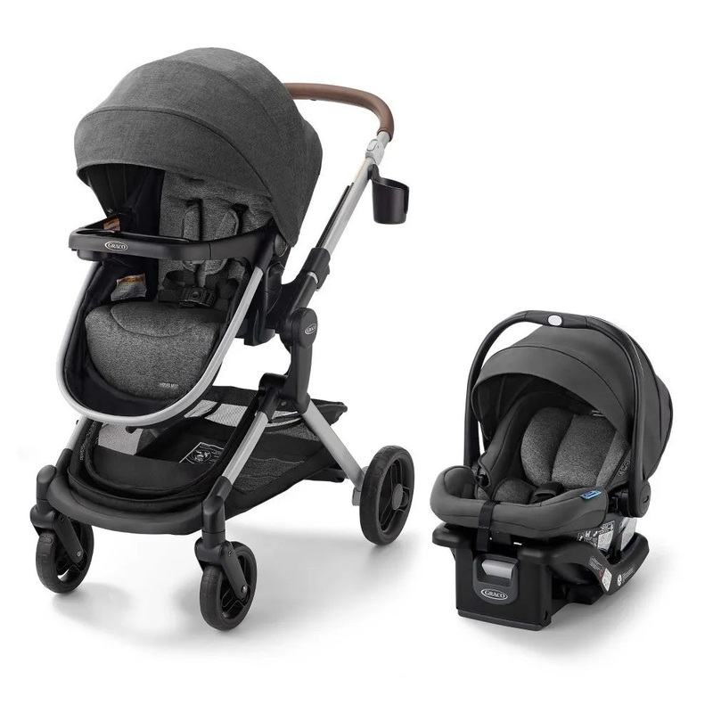 Graco Modes Nest Travel System – Gray/Black