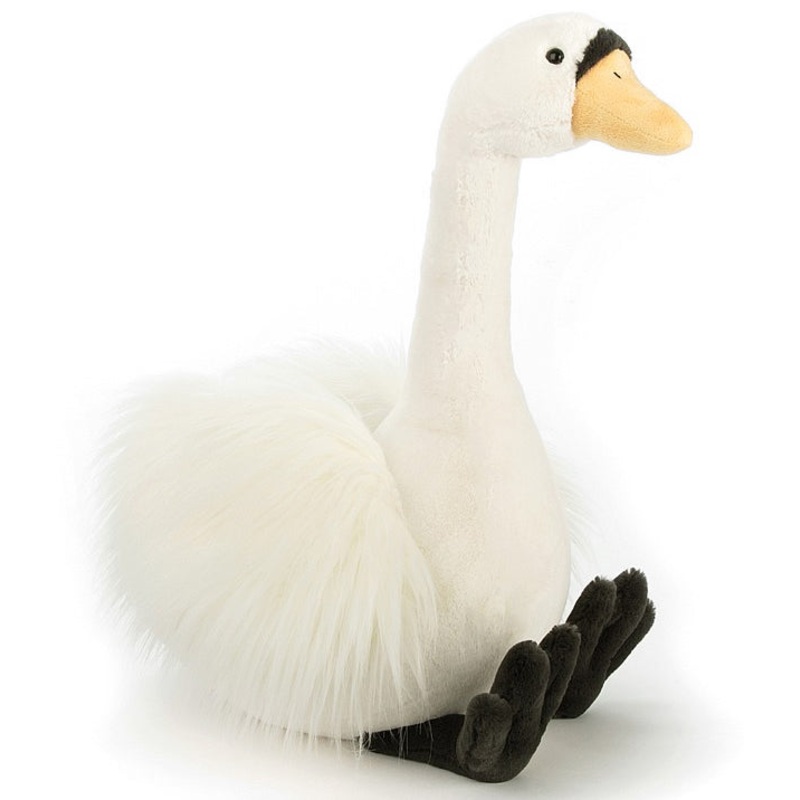 Jellycat Mad Pet Solange Swan, 17 inch