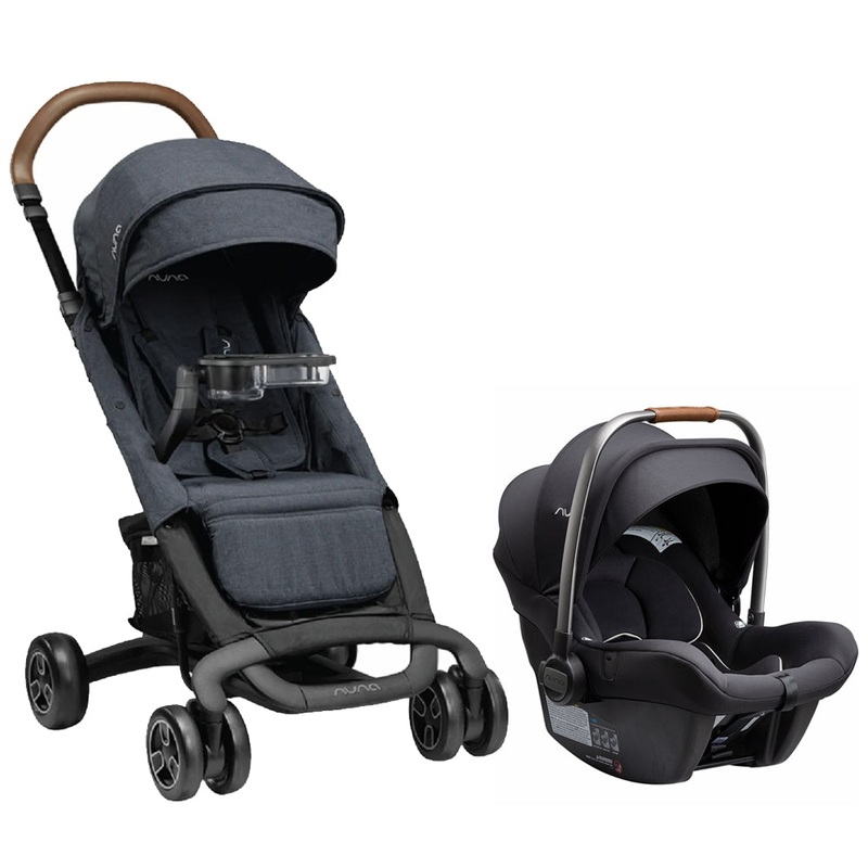 Nuna PEPP Next + PIPA Lite R Travel System Bundle – Lake/Caviar