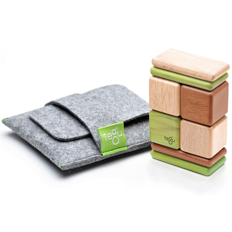 Tegu Jungle Pocket Pouch, 8 Piece