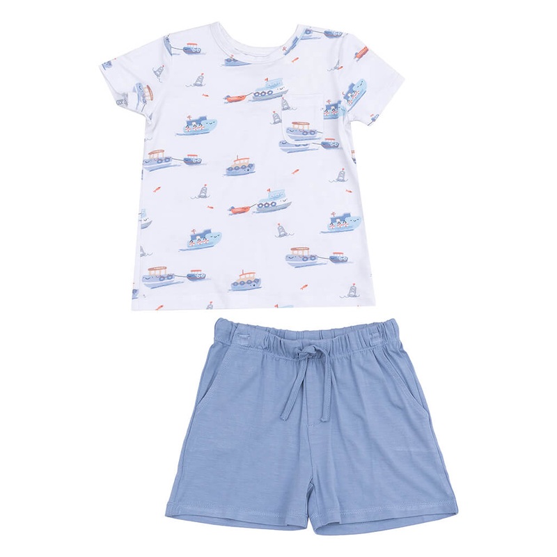 Crew Short Set Bubbly Tugboats
