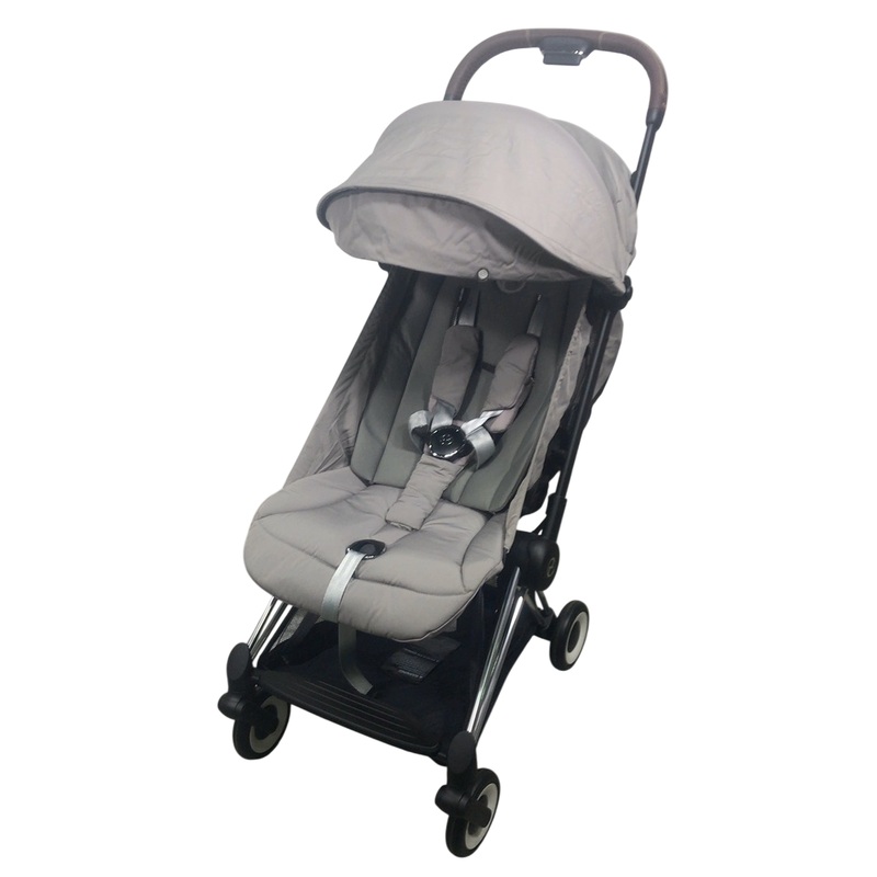 Cybex Coya Stroller, 2023, Chrome, Mirage Grey