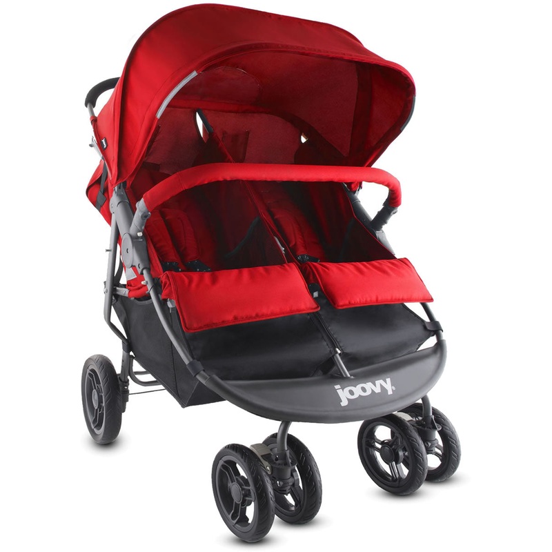 Joovy Scooter X2 Double Stroller – Red