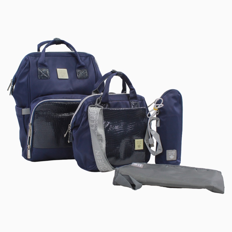 Lequeen Diamond 7TH Special Edition Soft Waterproof Original Diaper Bag – Purple