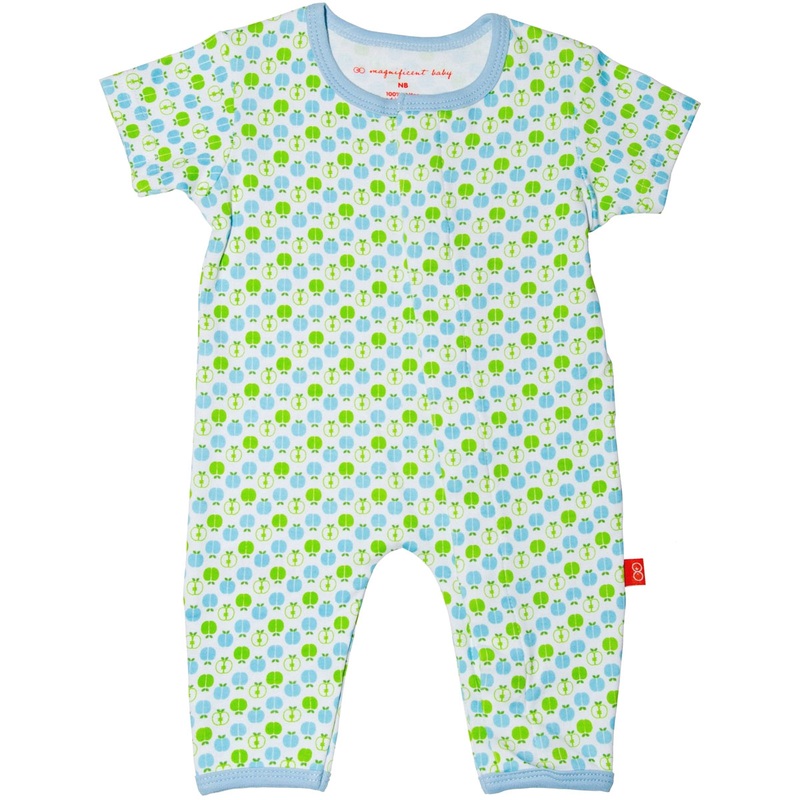 Magnificent Baby Union Suit – Boy’s Apple – newborn