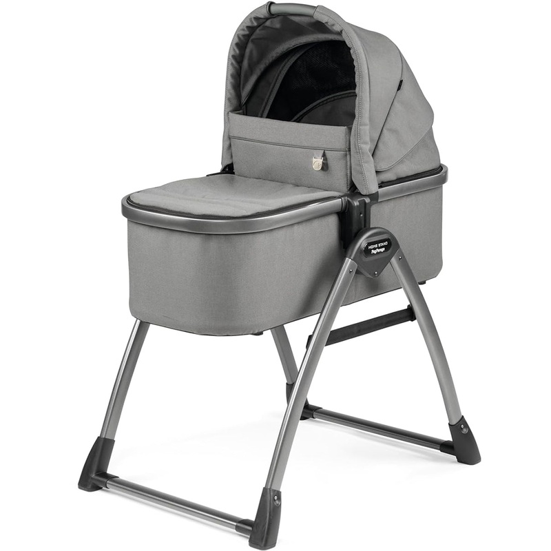 Peg Perego OPEN BOX Bassinet With Home Stand – Mercury