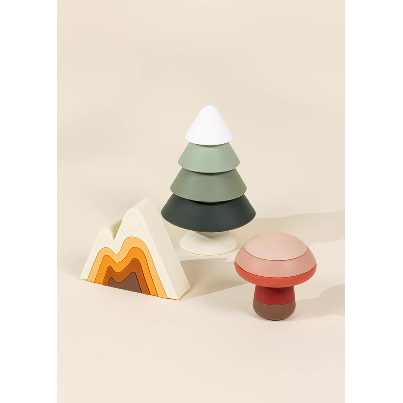 Silicone Stackable Forest Set (16 pcs)