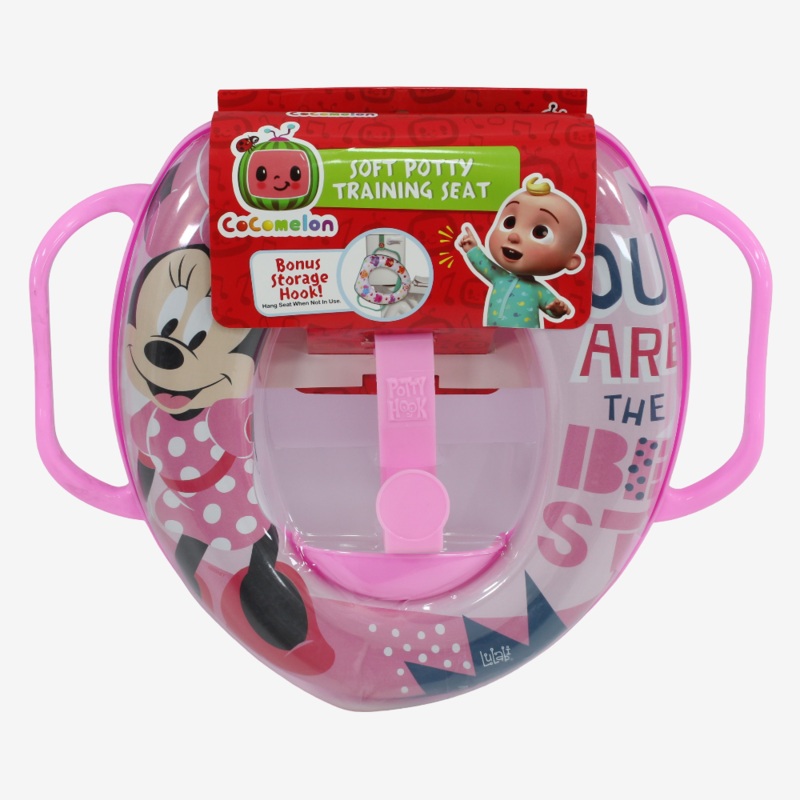 Toilet Seat with Handles  Minnie Mouse Theme