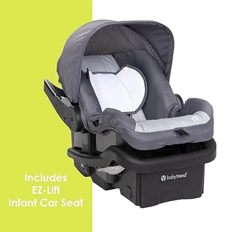 Venture 3-Wheel Stroller Travel System – Stellar Grey