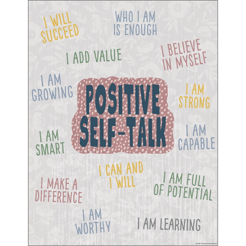 Classroom Cottage Positive Self-Talk Chart
