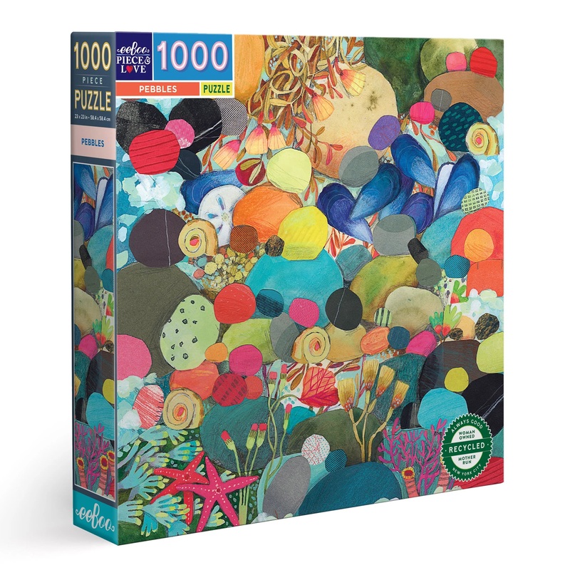 eeBoo Pebbles 1000 Piece Puzzle