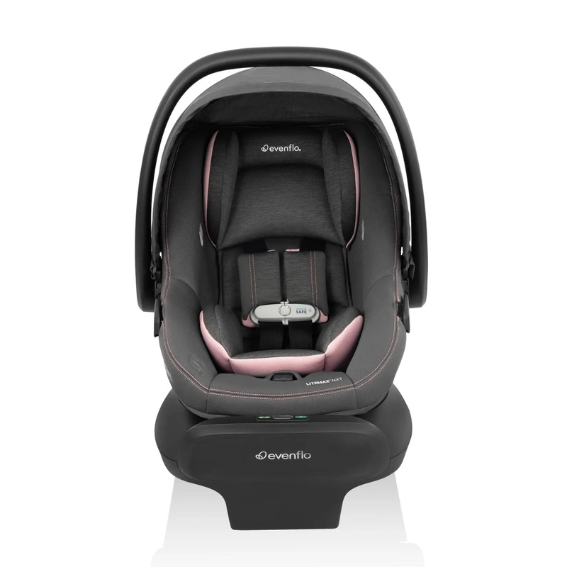 LiteMax NXT Infant Car Seat with SensorSafe – Primrose Pink