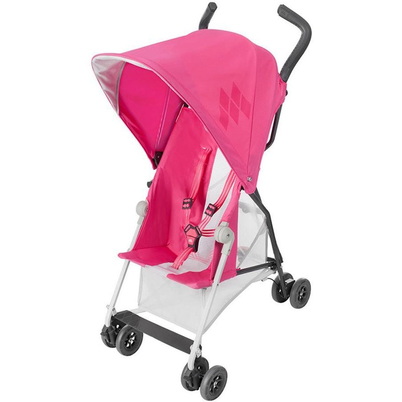 Maclaren Open Box Mark II Stroller – Carmine Rose