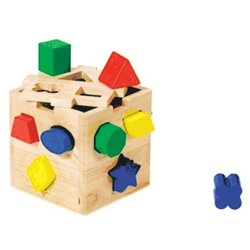 Melissa & Doug Shape Sorting Cube