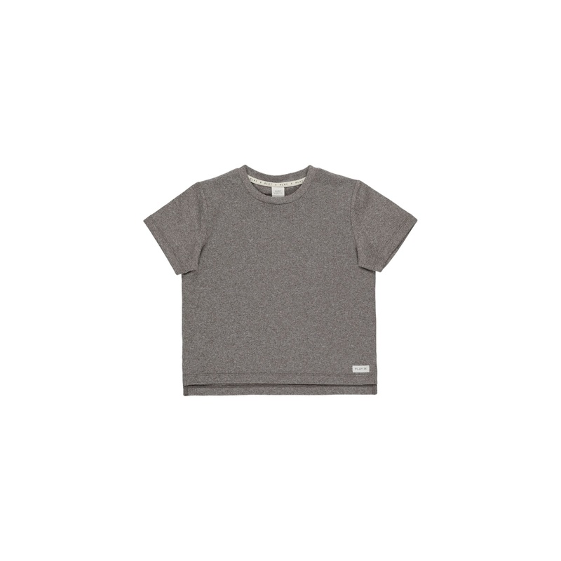 Rylee + Cru Cove Essential Tee – Heathered Grey