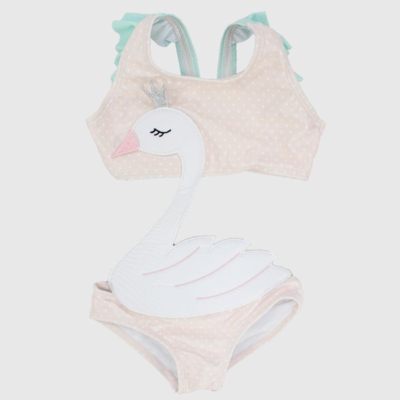 Sleepy Swan Swim Suit