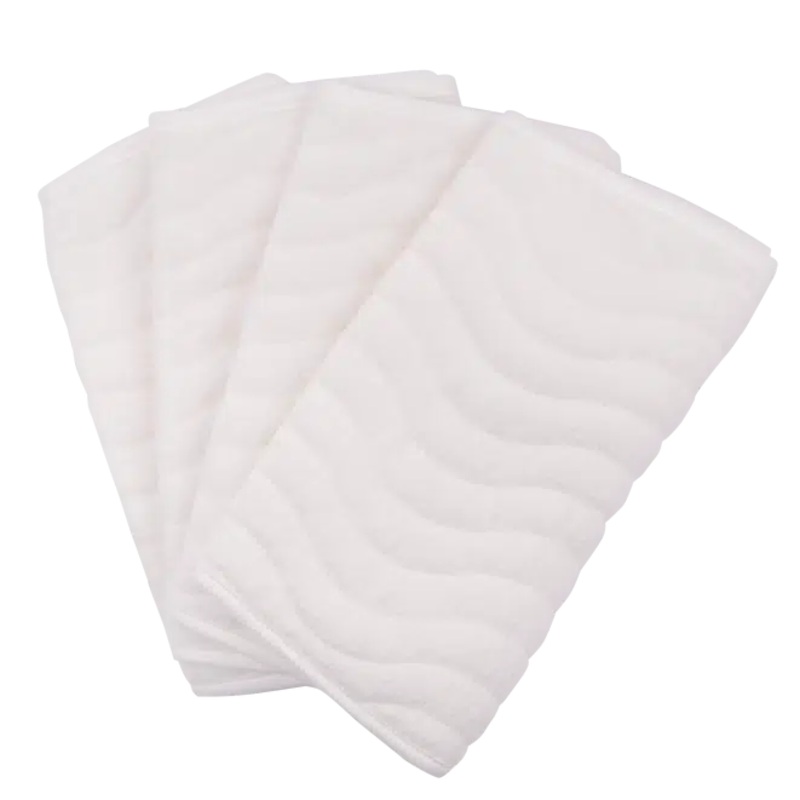 Ubbi – Reusable Changing Pad Topper 4 Pack – White