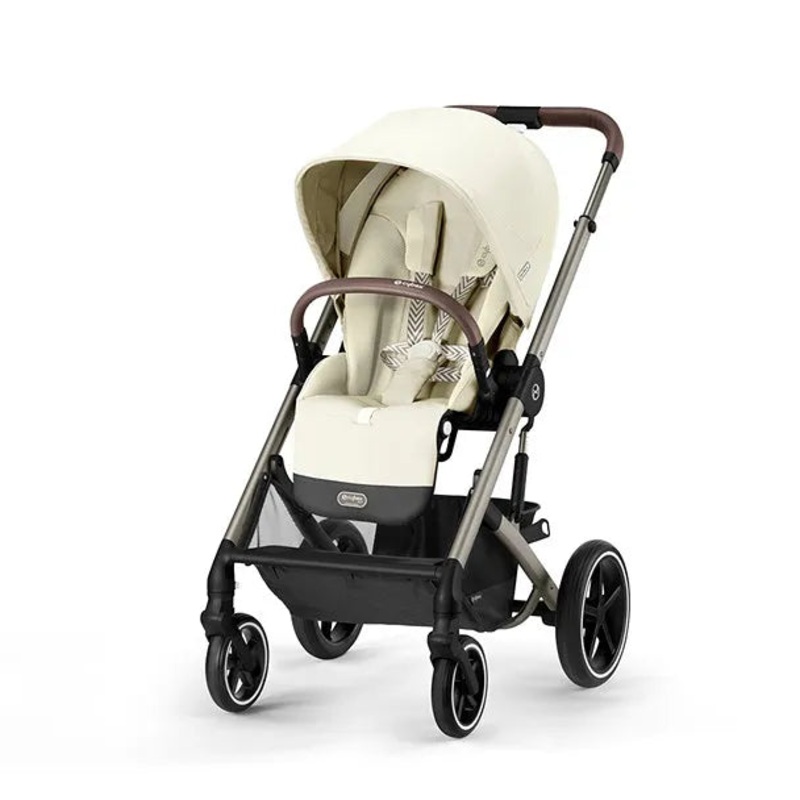 Balios S Lux 2 Stroller – Taupe + Seashell Beige Seat Pack