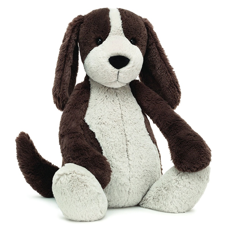 Jellycat Bashful Fudge Puppy, 21″