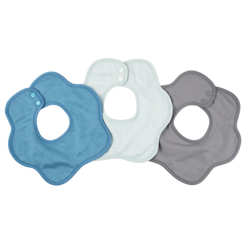 Kaffle Roundabout Drool Bibs – 3 Pack