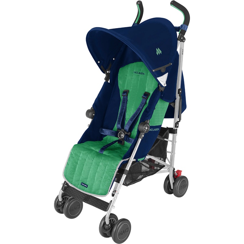 Maclaren Quest Sport Umbrella Stroller – Medieval Blue/Jelly Bean