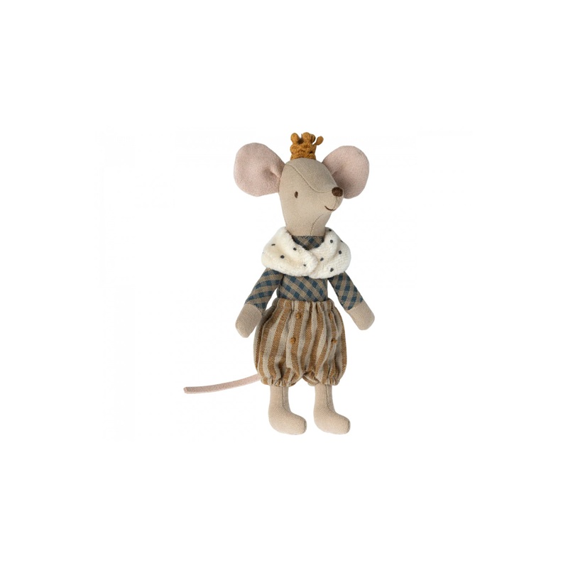 Maileg Prince Mouse Big Brother – Deep Blue
