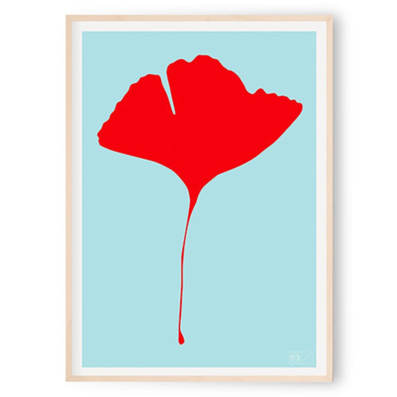 Ginkgo Pop Poster – No. 2