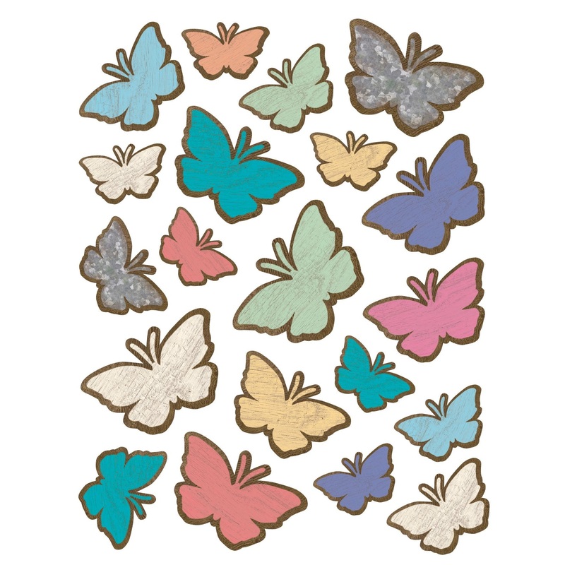 Home Sweet Classroom Butterflies Stickers(C)
