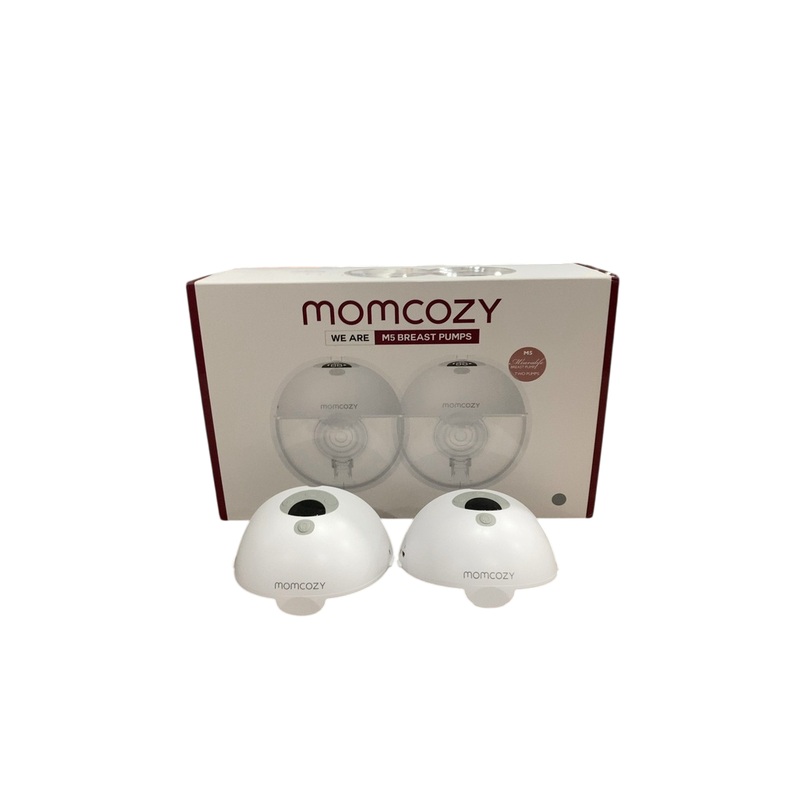 Momcozy All-in-one M5 Double Wearable Breast Pump, Cozy Red