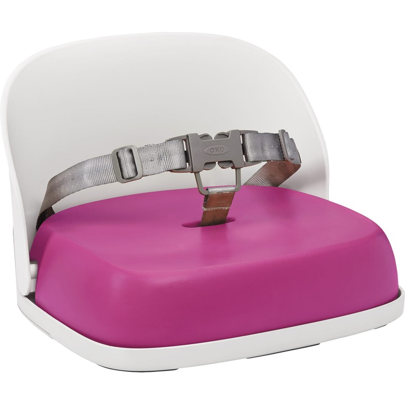 OXO Tot Perch Portable Booster Chair with Straps – Pink