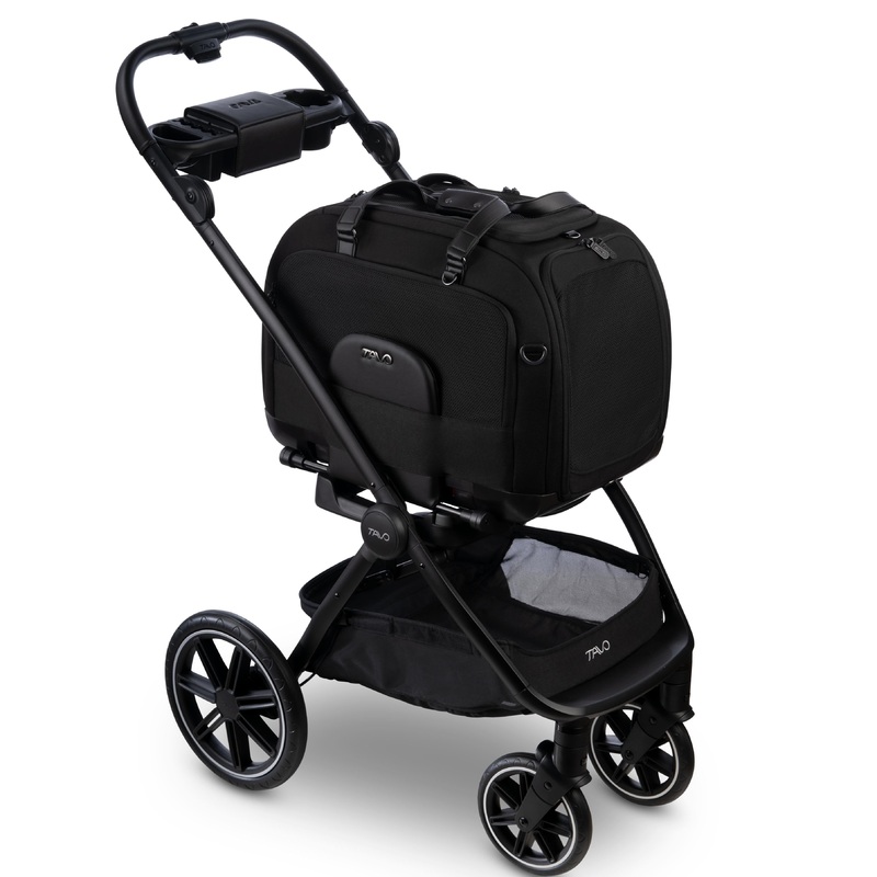 Tavo Pets by Nuna – Hendrick Pet Car Seat & Flexible Carrier + Roscoe Stroller Bundle