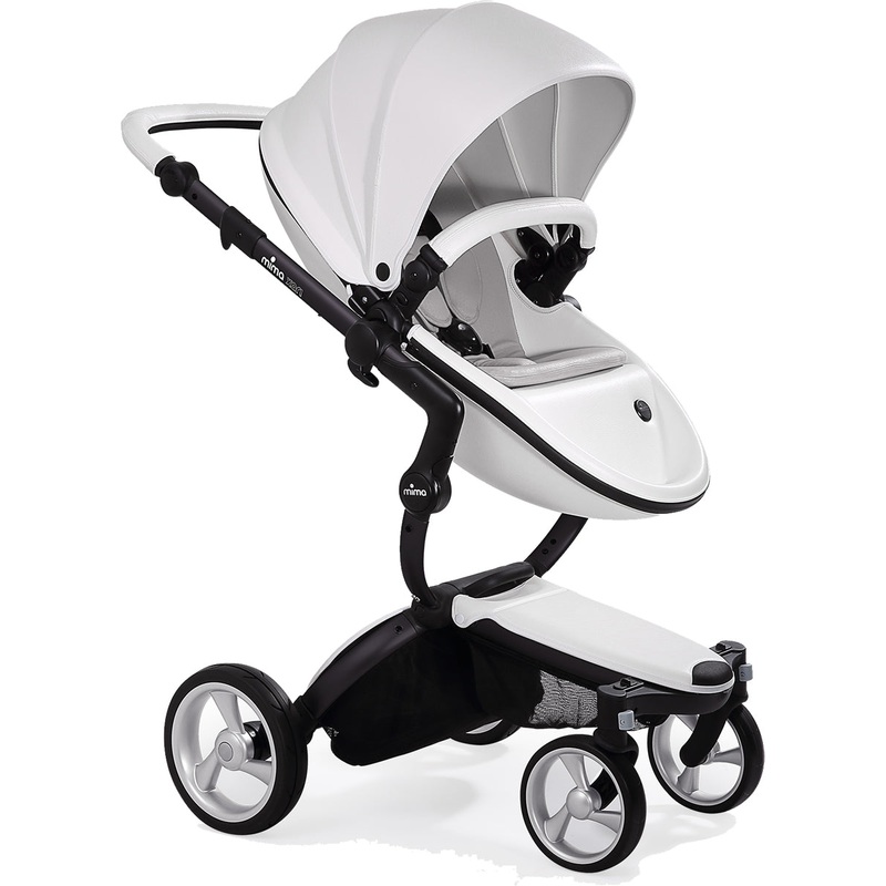 Mima Xari Complete Stroller, Black – Snow White / Stone White