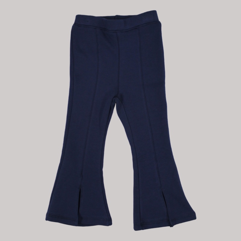 Navy Flared Leggings