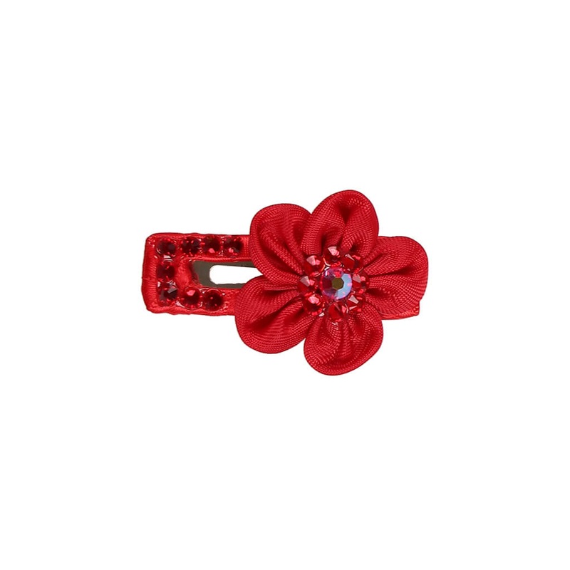 Swarovski Flower Hair Clip Small