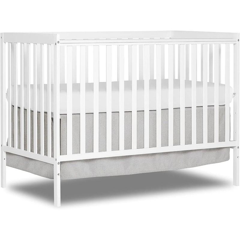 Synergy 5-in-1 Convertible Crib – White