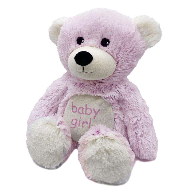 Warmies Baby Girl Bear (13″)