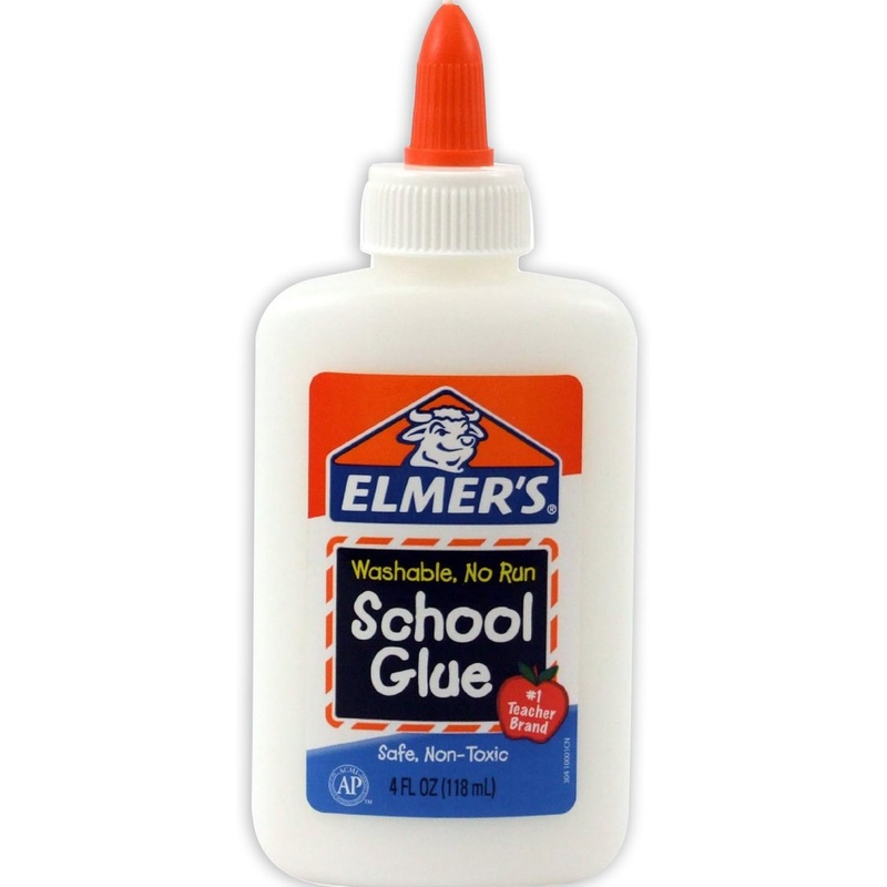 Washable Liquid School Glue [Set of 3] Size: 1.25″ H x 2.5″ W x 5.75″ D