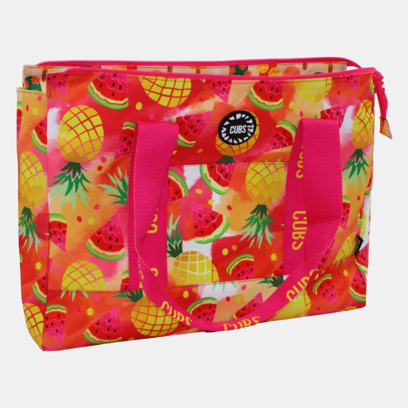 Watermelon, Pineapple & Ice Cream Double Face Tote Bag