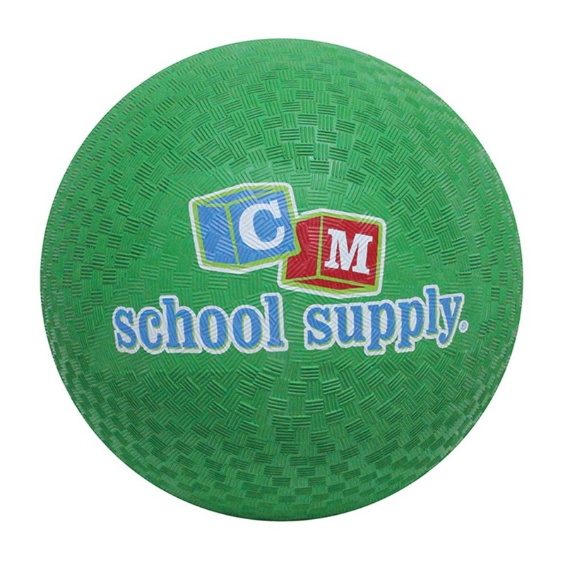 8.5″ Colored Playground Ball (Green)