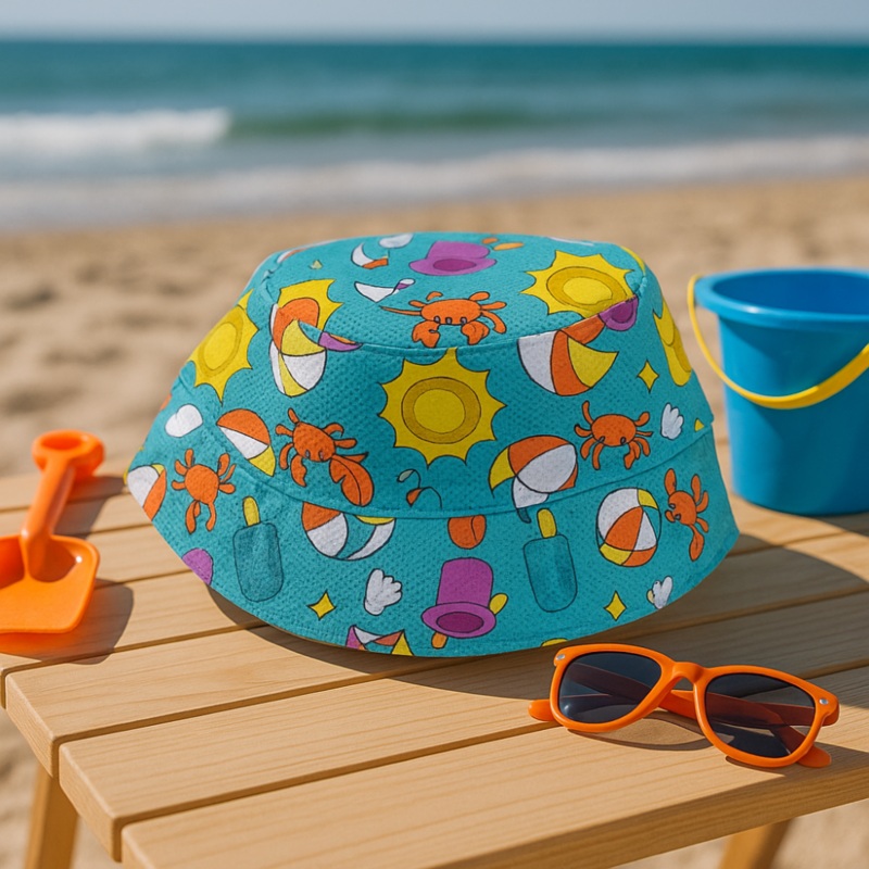 Bucket Hat  Summery Print