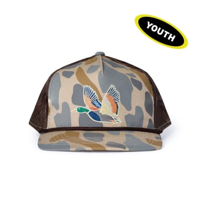 Burlebo Youth Cap Retro Camo Duck