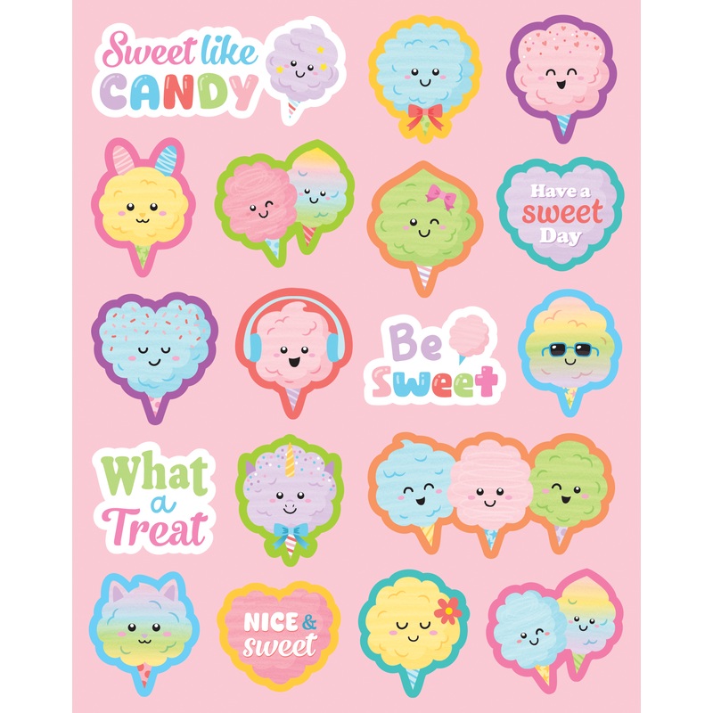 Cotton Candy Smelly Stickers