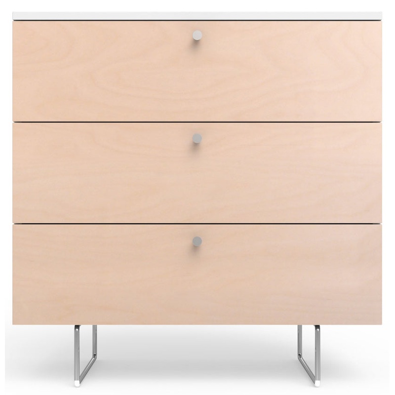 Spot On Square Alto Dresser 34″ – White/Birch