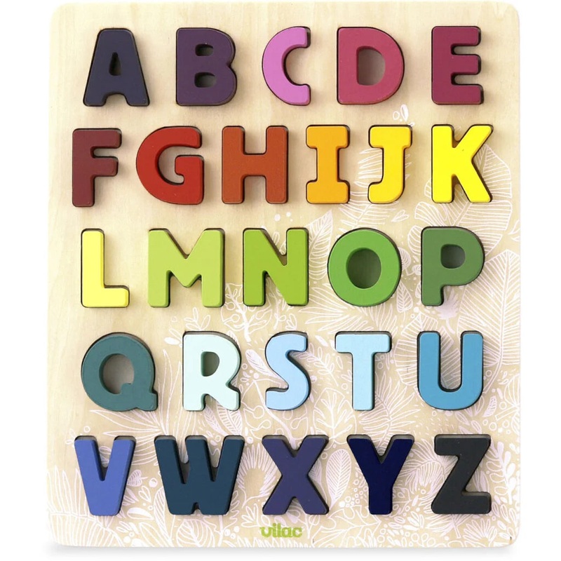 Vilac – Under The Canopy Alphabet Shape Puzzle