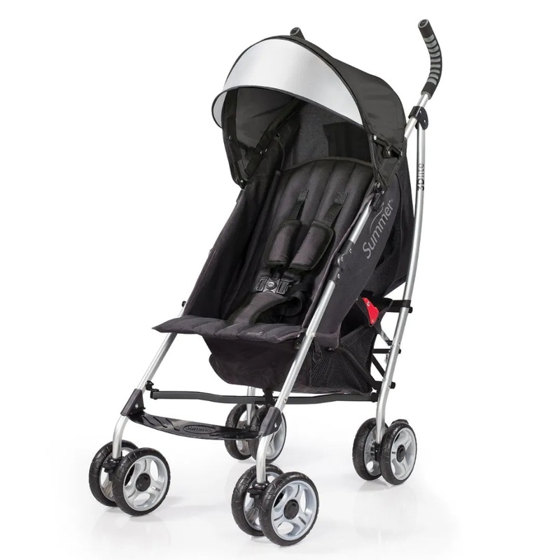 3D Lite Convenience Stroller – Black (See Description)