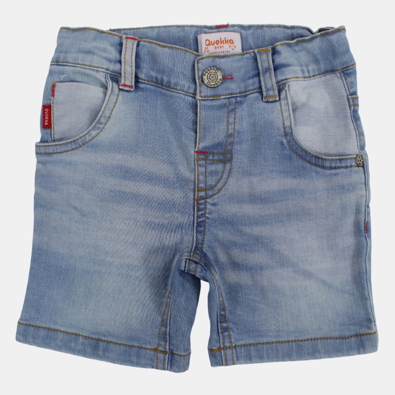 Boys Light Blue Jean Shorts
