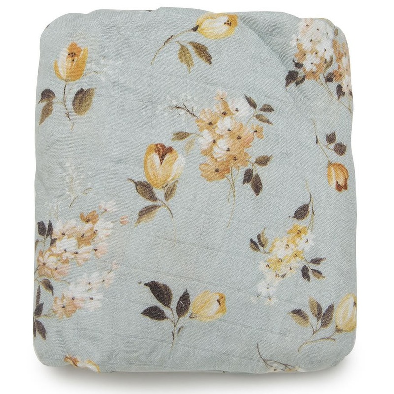 Loulou Lollipop Luxe Fitted Crib Sheet – Wild Rose