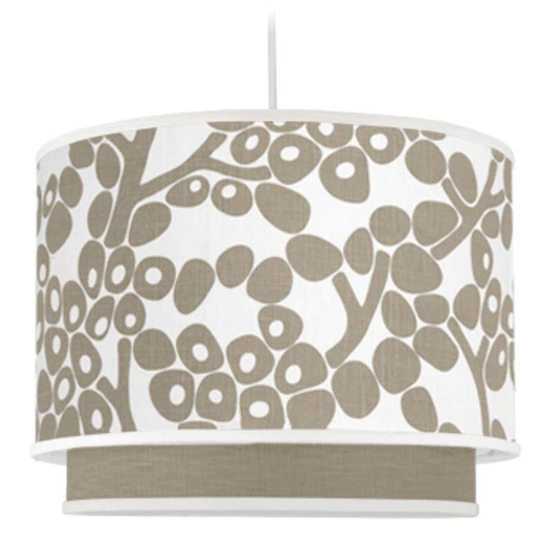 Oilo Modern Berries Double Cylinder Light in Taupe